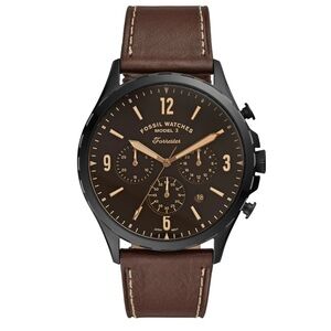 Fossil Forrester Brown Chronograph Watch FS5608